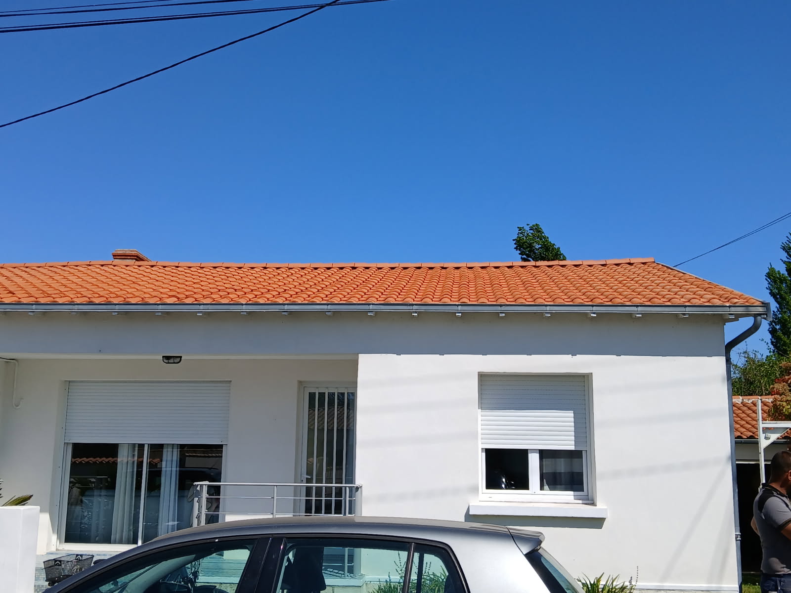Nettoyage toiture poiroux 85440 apres